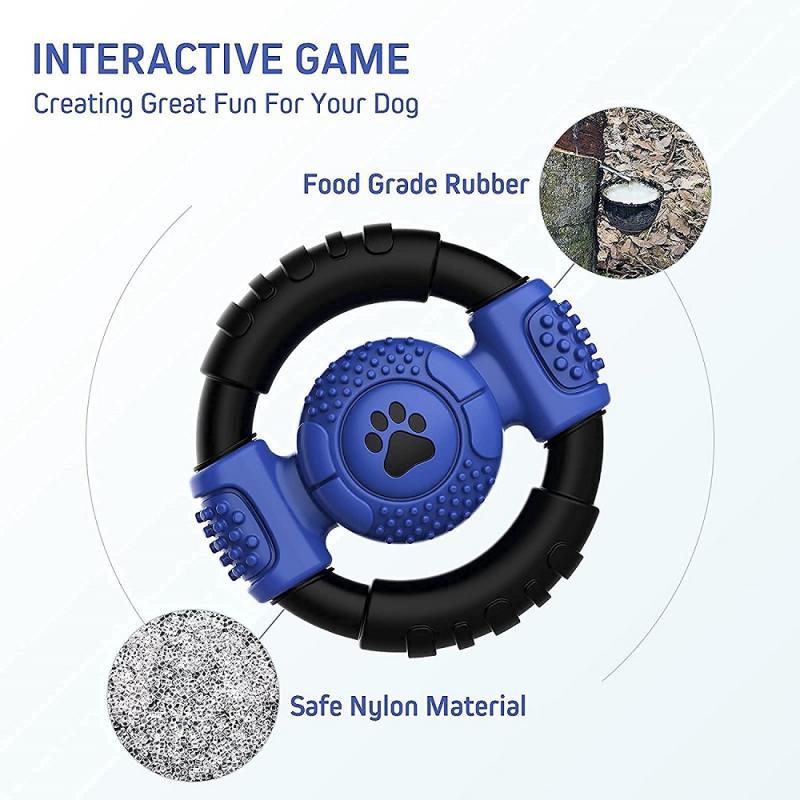 Meatball.ThatDailyDeal EXTREME SGD Steering Wheel Dog Chew Toy