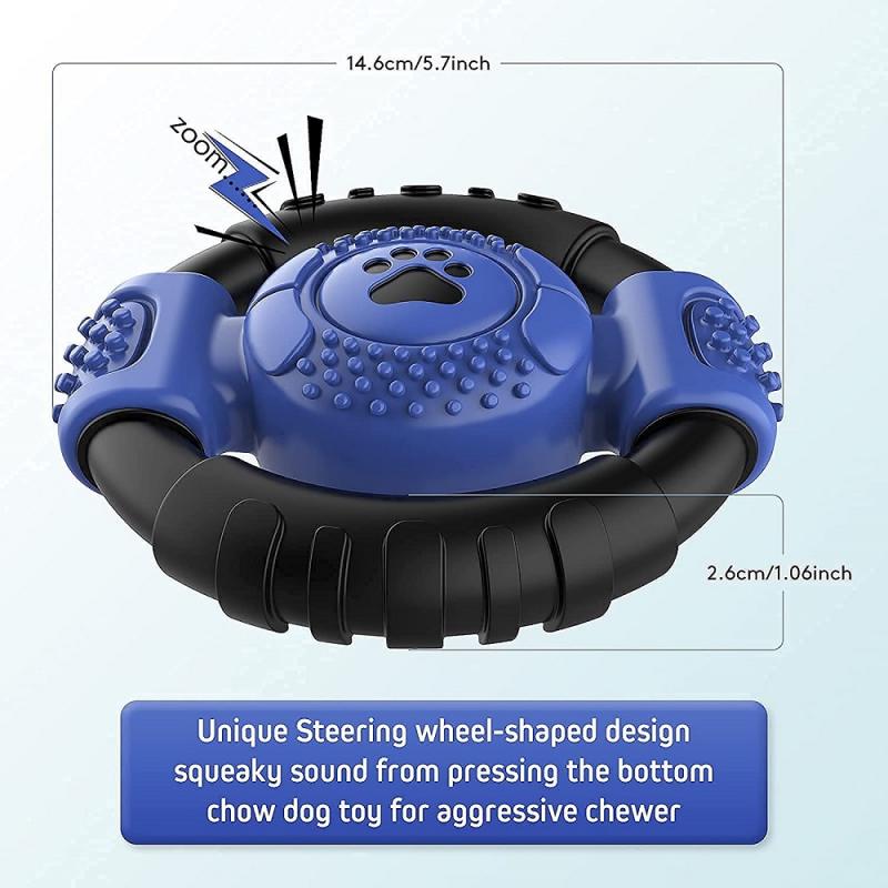 Meatball.ThatDailyDeal EXTREME SGD Steering Wheel Dog Chew Toy