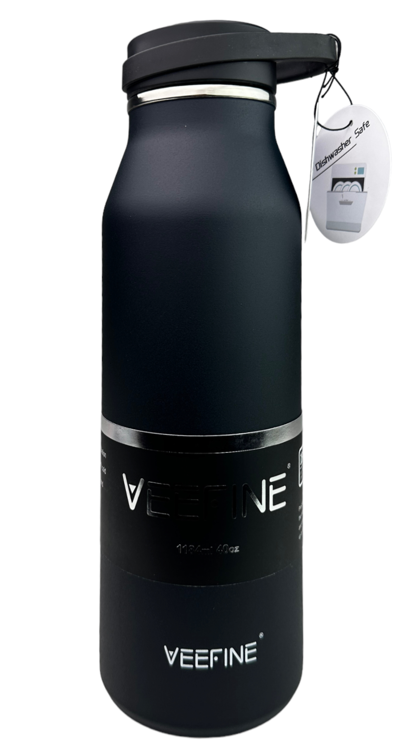  VeeFine Insulated Water Bottle Dishwasher Safe Metal