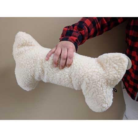 petlou colossals rabbit plush dog toy