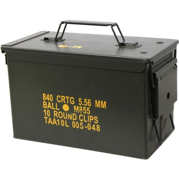 ThatDailyDeal: Military US Surplus 50 Caliber Ammo Case, $14.99 - SHIPS FREE!