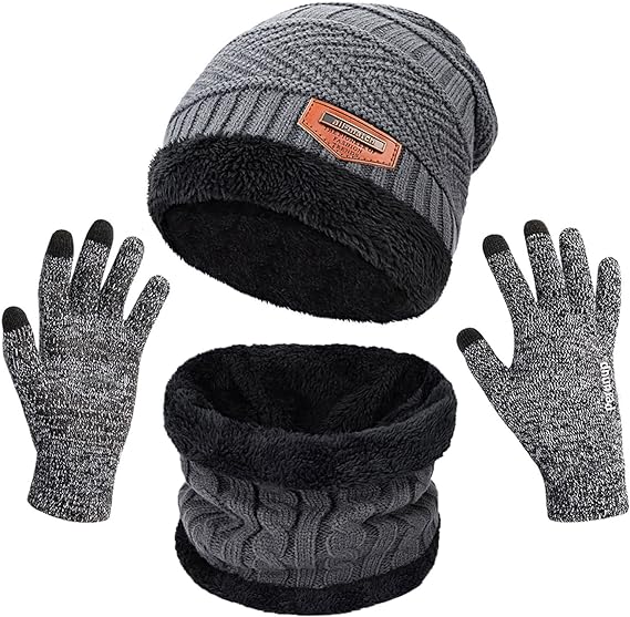 Meatball.ThatDailyDeal - EXTREME SGD - 3 Piece Winter Set - Sherpa ...