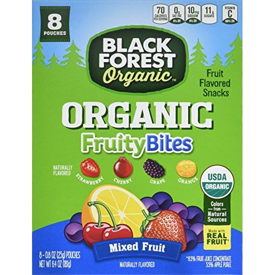 Meatball.ThatDailyDeal EXTREME SGD 3 Boxes of Black Forest Organic Fruity Bites Mixed Fruit