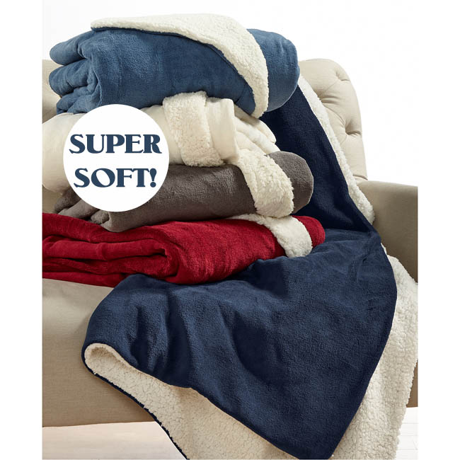 Meatball.ThatDailyDeal EXTREME SGD Super Soft Sherpa Throw Blanket