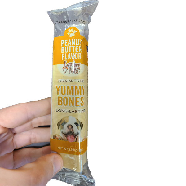 Meatball.ThatDailyDeal EXTREME SGD 10 PACK of Loving Pets Peanut Butter Yummy Bones Long