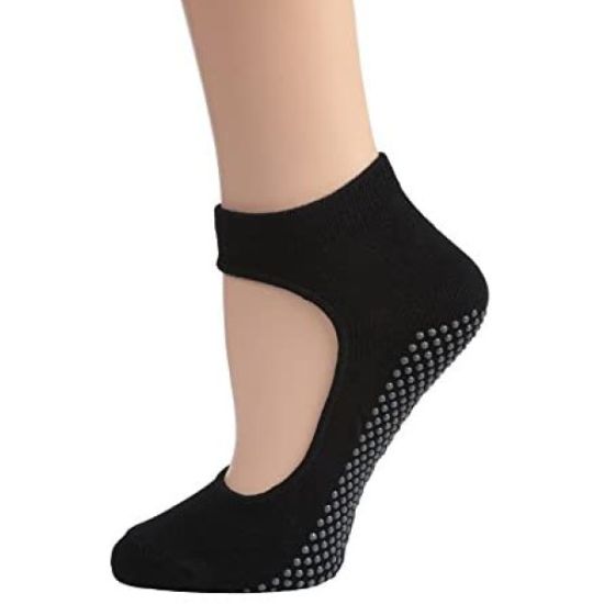 Meatball.ThatDailyDeal EXTREME SGD DG Sports Black Yoga Socks With